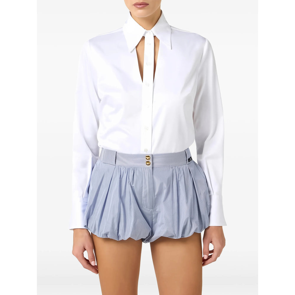 Elisabetta Franchi Shirts - White | ebdb625bf5fb0e08941dbac297554b7f52ccfa6b