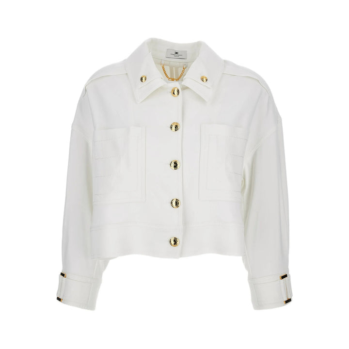 Elisabetta Franchi Outerwears - White | 46d3f2e040602c72e5e90603c6a891aa61cd1b13