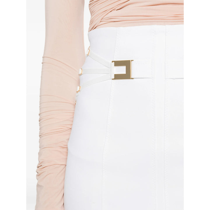 Elisabetta Franchi Skirts - White | fde71f39fa4fefe493cbedafe1a1a281c1b55e56