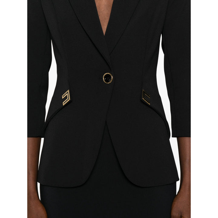 Elisabetta Franchi Jackets - Black | 037404cbf7d8fbcc0e98597c45ee145e9de0e284