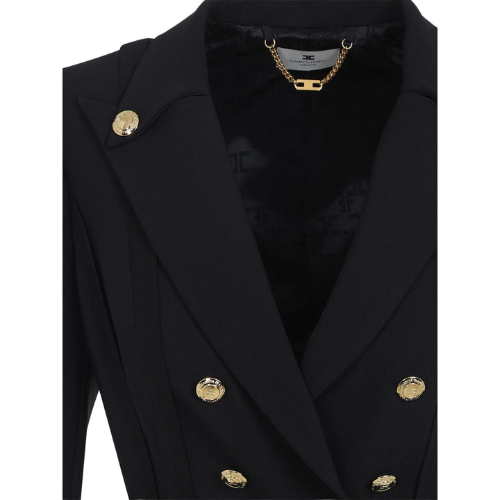 Elisabetta Franchi Jackets - Black | 717ce8024b0d15bdc16176e9d48fef9804da7d8b