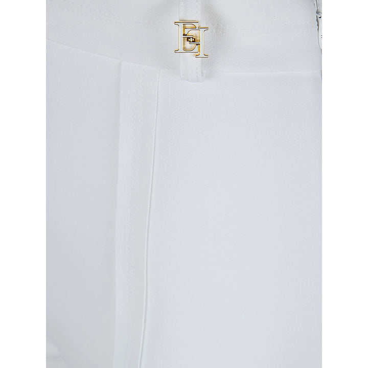 Elisabetta Franchi Pants - White | 30d56f073649fbb34d3eb8ee597fa8986d317abd
