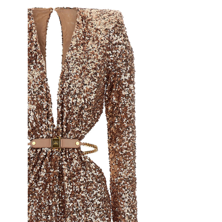 Elisabetta Franchi Dresses - Neutral | e6fb076c9f52e396455fe0dfda06e222038b5c69