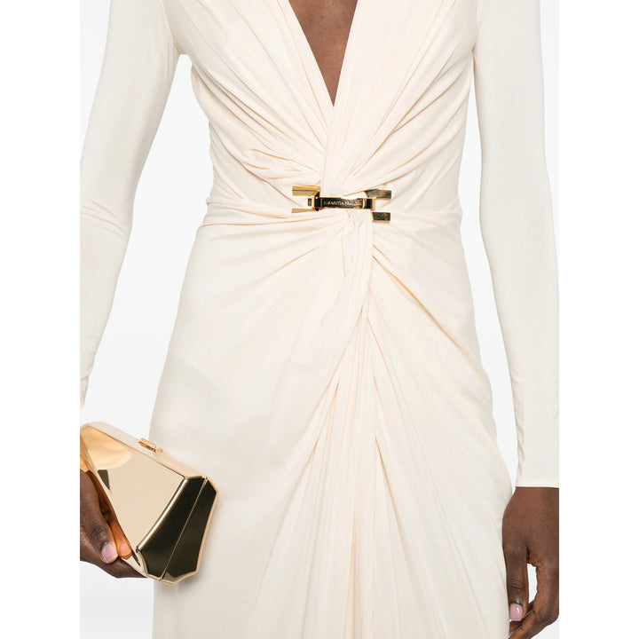 Elisabetta Franchi Dresses - Neutral | 455e826a02b1a69334243ee8a050198f90706590