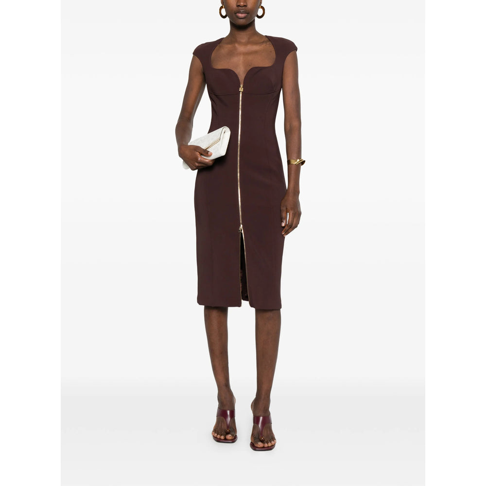 Elisabetta Franchi Dresses - Brown | 4d680030c91e33e086b767c74474b028c4924ab3