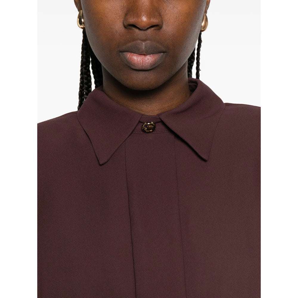 Elisabetta Franchi Shirts - Brown | 7f0db5c41aa1f60a71e49544787ad169a5b96fa8
