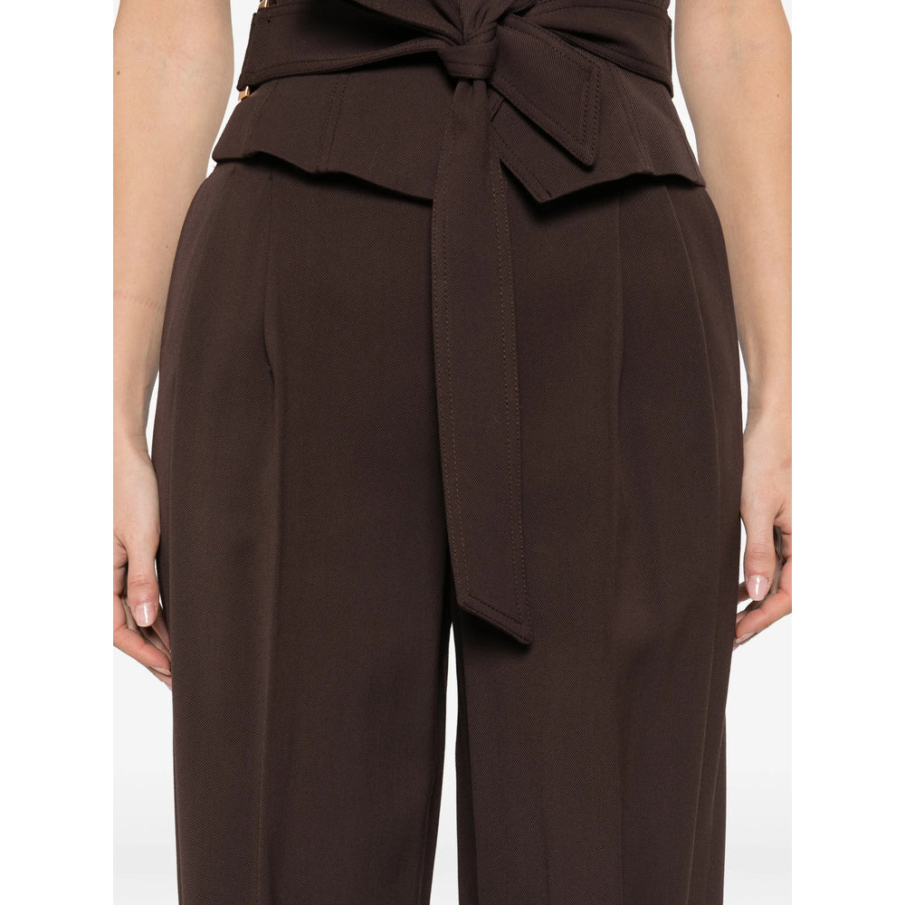 Elisabetta Franchi Pants - Brown | 5b0e662db37b7745fd48e181d086126665838c76