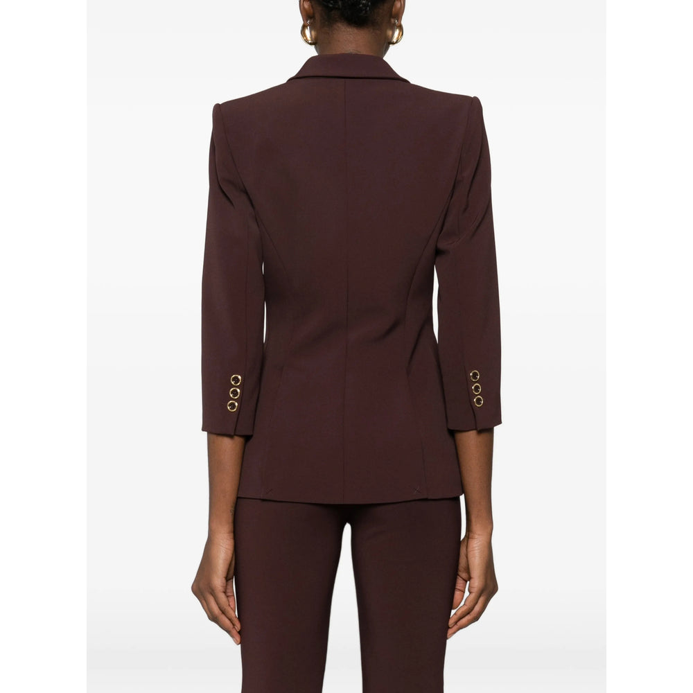 Elisabetta Franchi Jackets - Brown | 832b7eee0932257b8358f8acf713c5d50c2db2fa