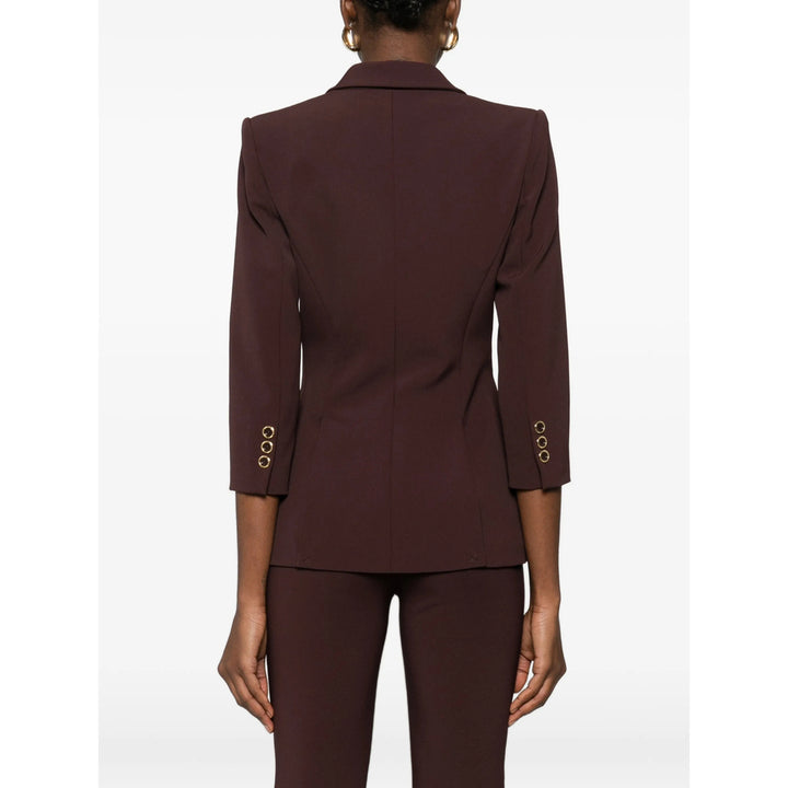 Elisabetta Franchi Jackets - Brown | 832b7eee0932257b8358f8acf713c5d50c2db2fa