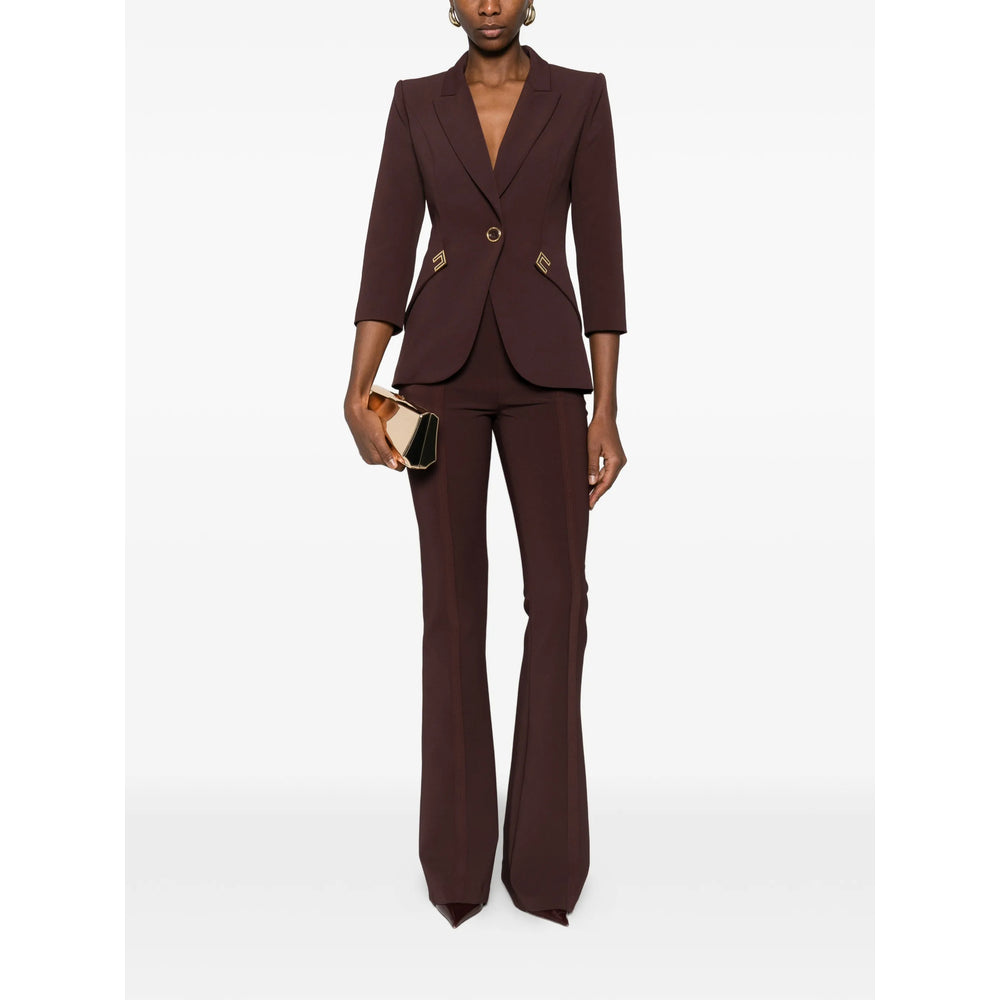 Elisabetta Franchi Pants - Brown | 465ceedee805d1699e81356d8d22be2c33cb969b