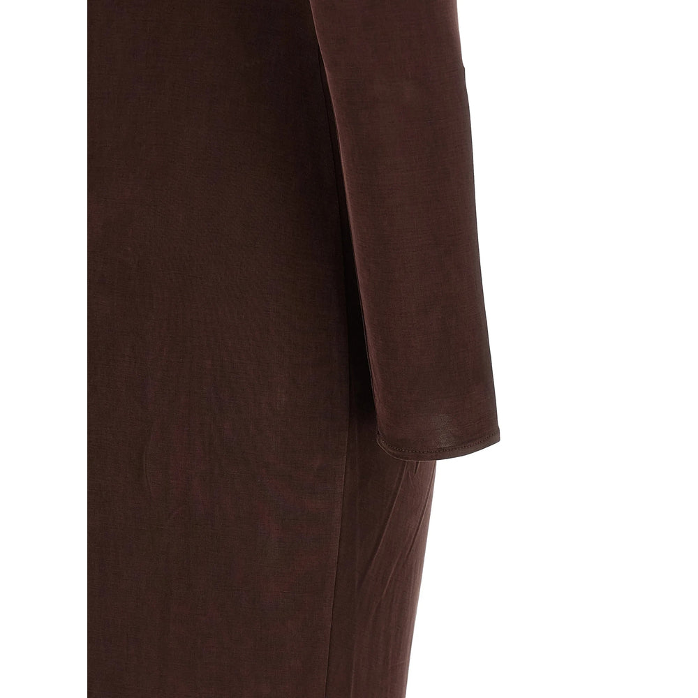 Elisabetta Franchi Dresses - Brown | fe8bf6d5bf061337482c01329e61ca5076b7d78e