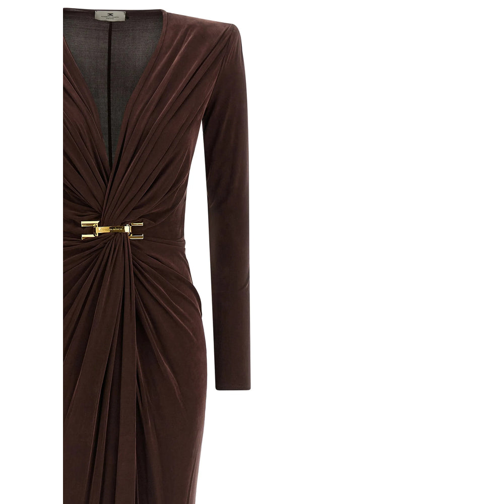 Elisabetta Franchi Dresses - Brown | a8c932d07c229027a5485a8f732c9e33a2e504c9