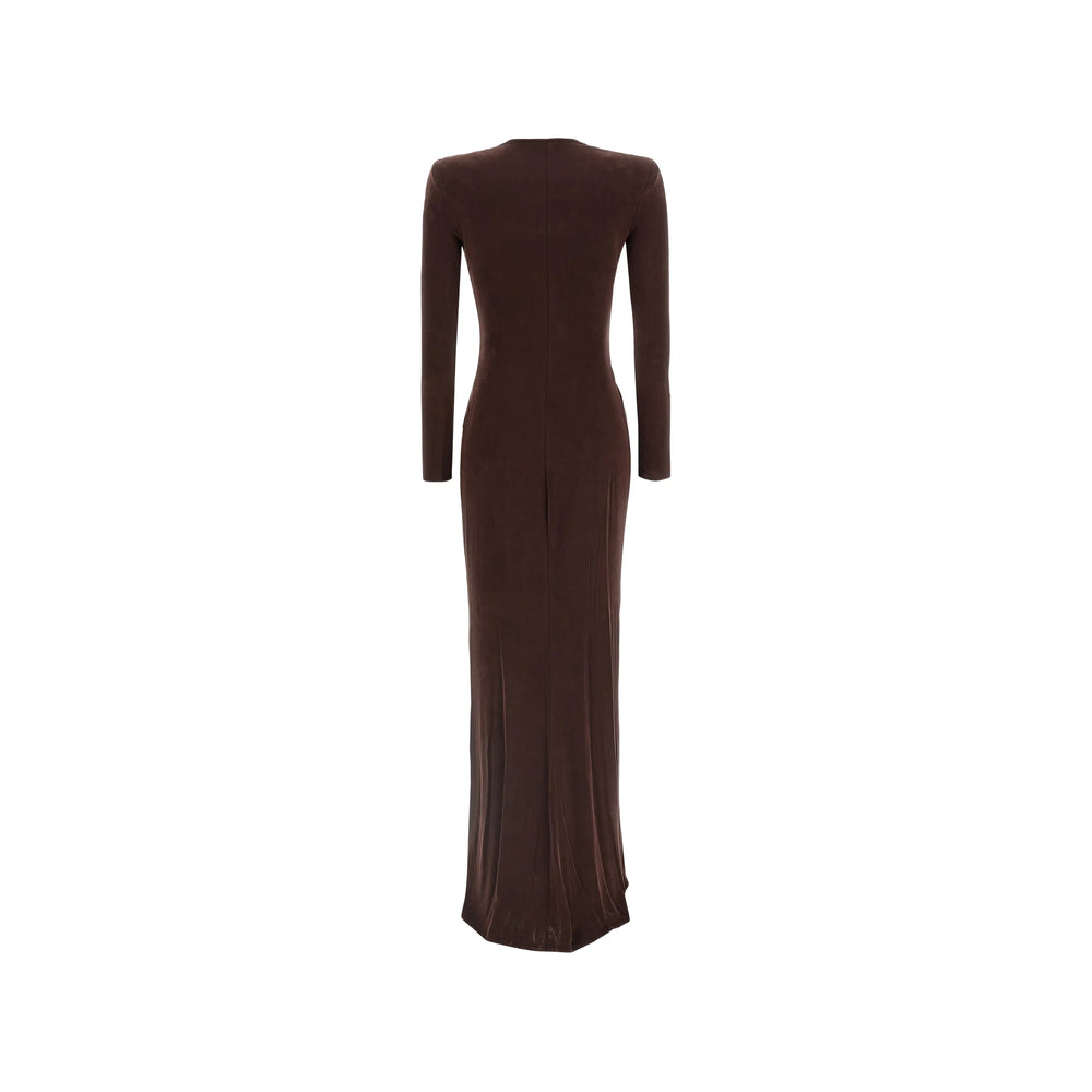 Elisabetta Franchi Dresses - Brown | 27acc7afe91e191105e85faec1cdd1b7cc0ecbac
