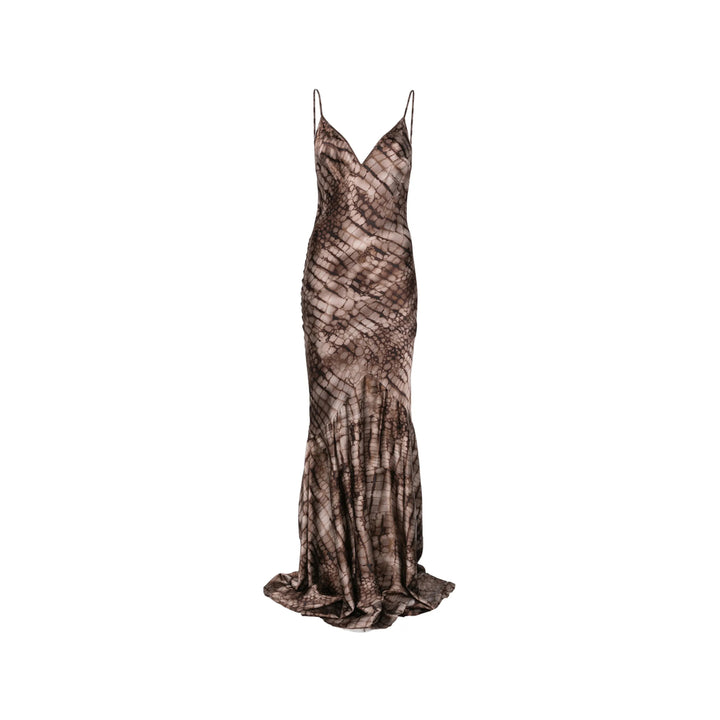 Elisabetta Franchi Dresses - Brown, Neutral | 8c122deb14543f5448d19d01aa2db636cc9d2aa2