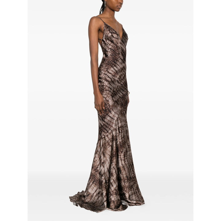 Elisabetta Franchi Dresses - Brown, Neutral | 5b44033013926b10b78d36adf285b72eb3ac0532