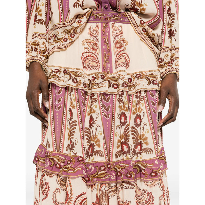 Farm Rio Skirts - Purple, Neutral | eef882b52cadf14636a829c82e71efc9d6b41ab3