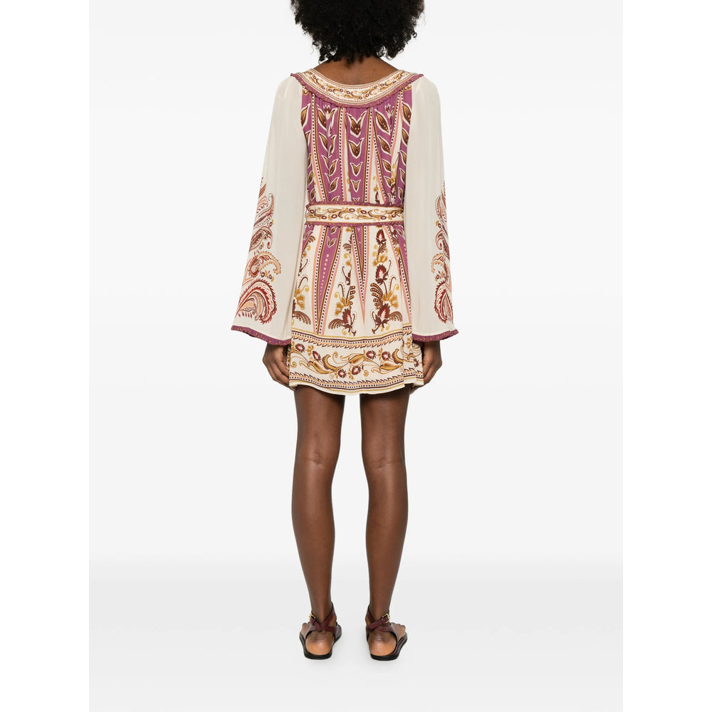 Farm Rio Dresses - Neutral, Purple | 2da7cbdeb5c66d05f4be4de4f258859a92547f76