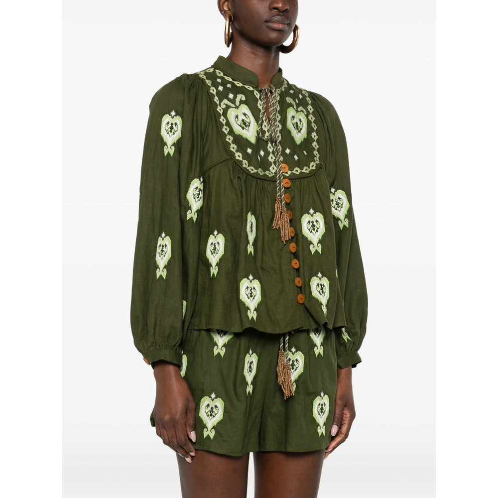 Farm Rio Shirts - Green | a0429dee4bbd53b4e296d8a9c780100f1d4805fb