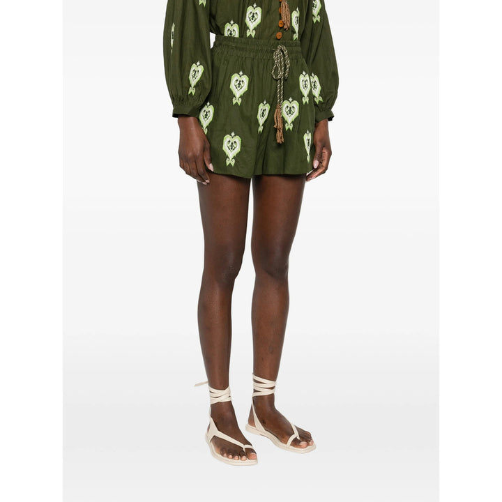 Farm Rio Shorts - Green | f8b0cb5fde5b5fdf88c0753f878c9c7e615079f0