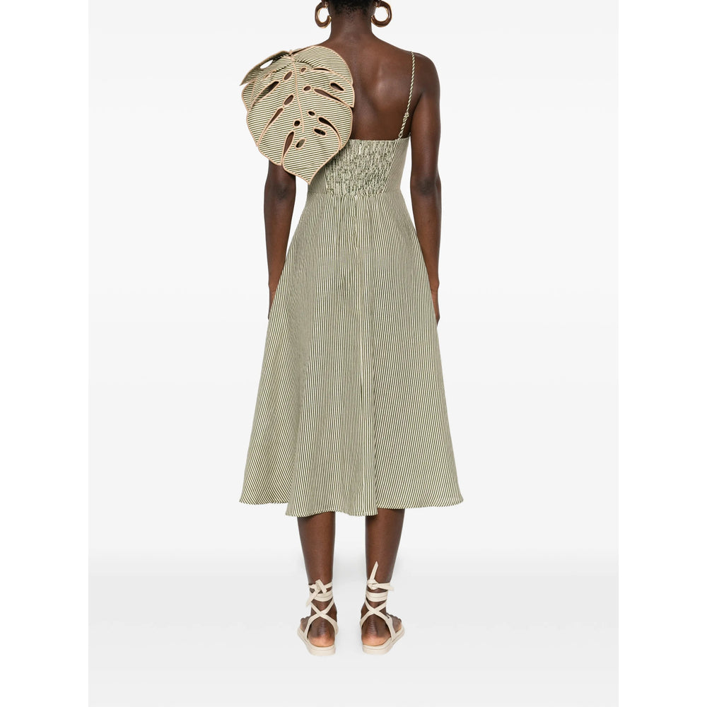 Farm Rio Dresses - Neutral, Green | 58cc76401540133502989d21619d0b57376c6f5c