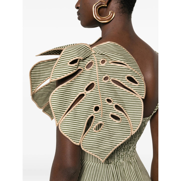 Farm Rio Dresses - Neutral, Green | 9f781c16e45ab2e8ca28b40d4f74b6c4894539f2