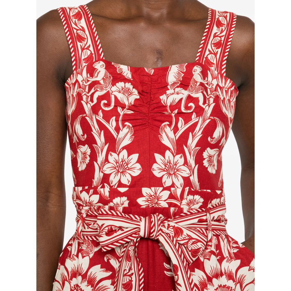 Farm Rio Dresses - Red, White | 580808390c96045b00c107ae1f34058df2c66912