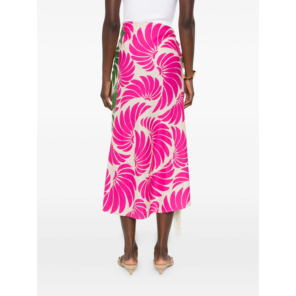 Farm Rio Skirts - Green, Pink | 4a722b871091b676a6b256aa47da649787f1fec8