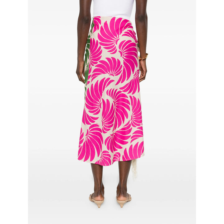 Farm Rio Skirts - Green, Pink | 4a722b871091b676a6b256aa47da649787f1fec8