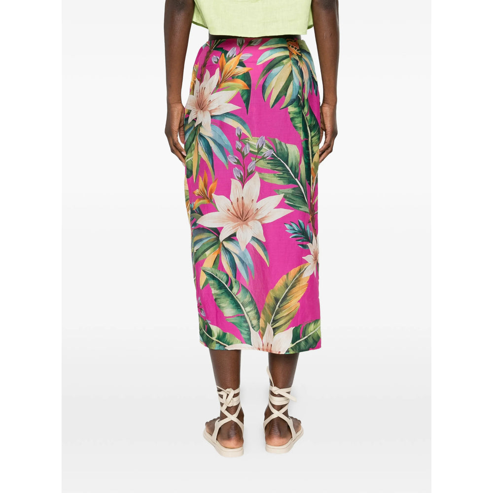 Farm Rio Skirts - Pink, Green | 95e49512de72fa39d8ebd02baa9559aeb2eb2e5f