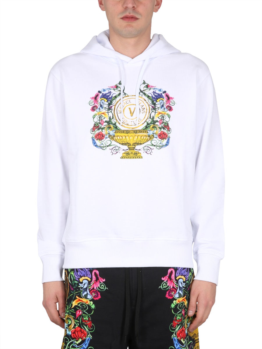 Versace Jeans Couture Sweatshirts - White | Wanan Luxury