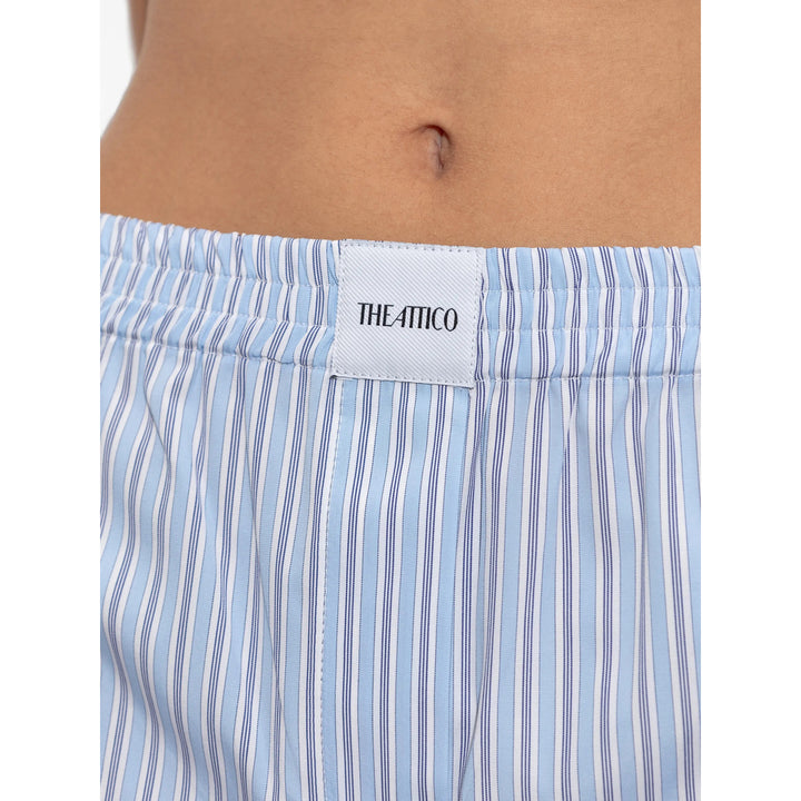 The Attico Pants - Blue, White | 98d99f4b1d9f2d381477bdb1aead5fee34c348ba