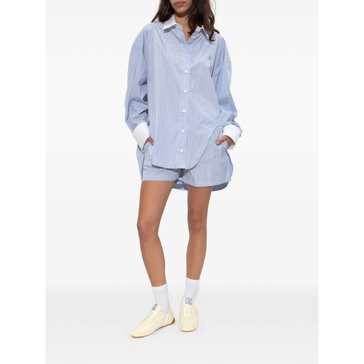 The Attico Pants - Blue, White | f26f7baec487f72caf4c8c3bba62aeb07e2991d8