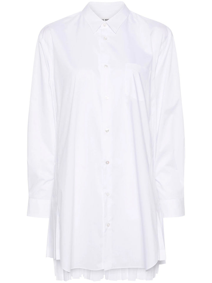 Pleated shirt