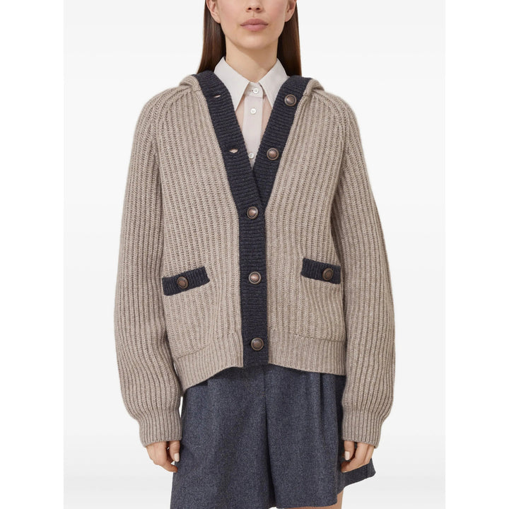 Brunello Cucinelli Sweaters - Neutral, Black | 84d42f21410b2e9ec19b94fdc2364e87f936613e