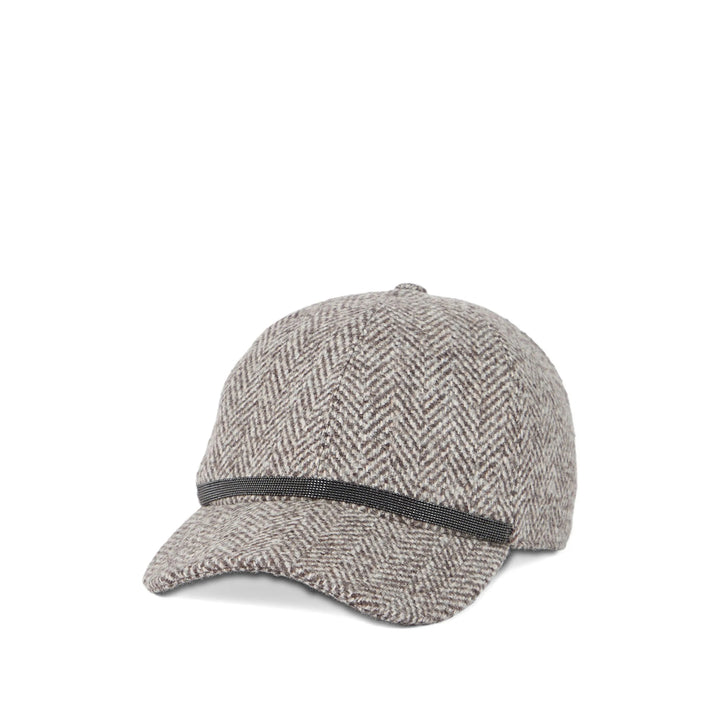 Brunello Cucinelli Caps - Brown | cff9032563e163375516b6542b239a3cb69caa27