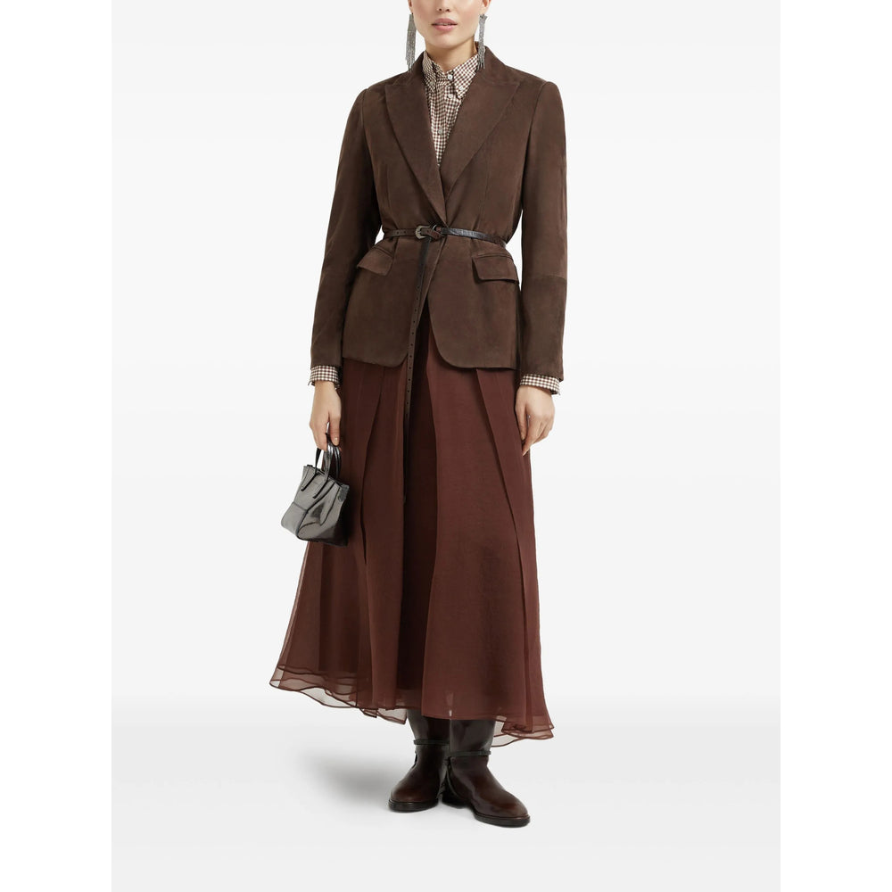 Brunello Cucinelli Skirts - Red | c9c691b1e5afba2c9f1eeedf9271f0d9b580fd2a