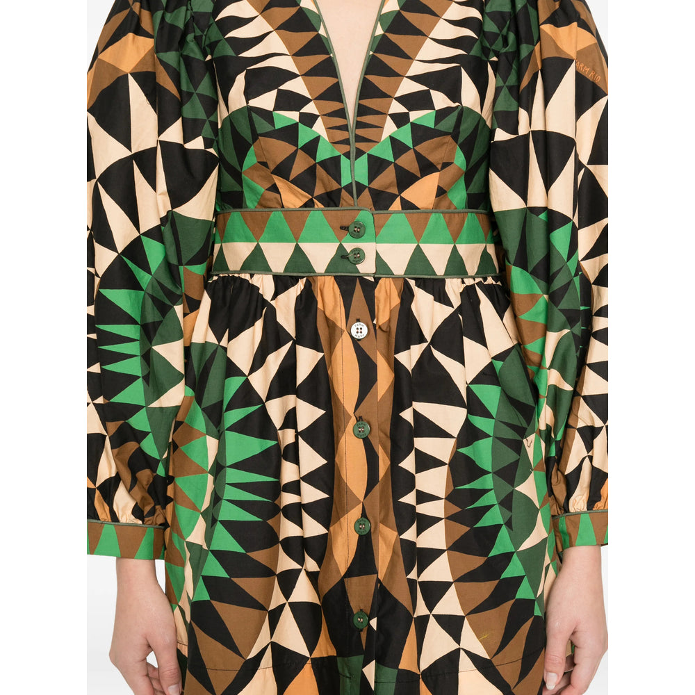 Farm Rio Shirts - Black, Green | 242ae324330fb9a7534f1a6227d7f9bd02d9caae