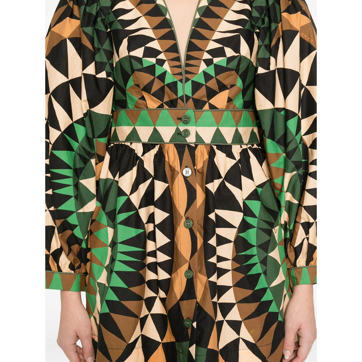 Farm Rio Shirts - Black, Green | 242ae324330fb9a7534f1a6227d7f9bd02d9caae