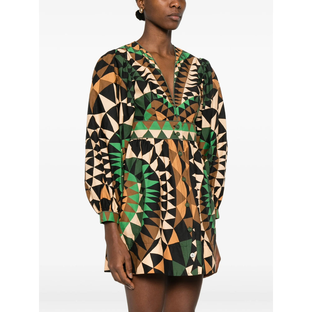 Farm Rio Shirts - Black, Green | 346942a5206ee2c0f666530e47263874fe72bd67