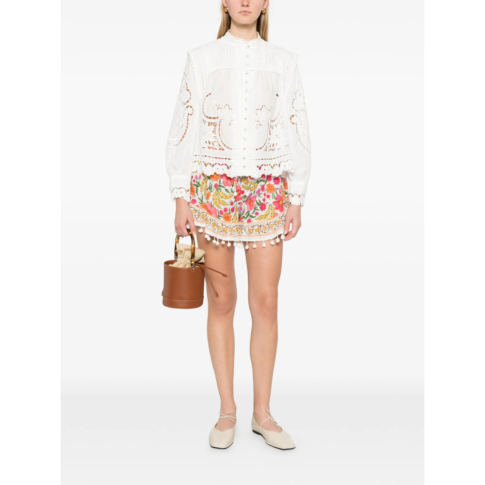 Farm Rio Shirts - White | 530e9201270d752495ce3186cfa2d67f4431b02d