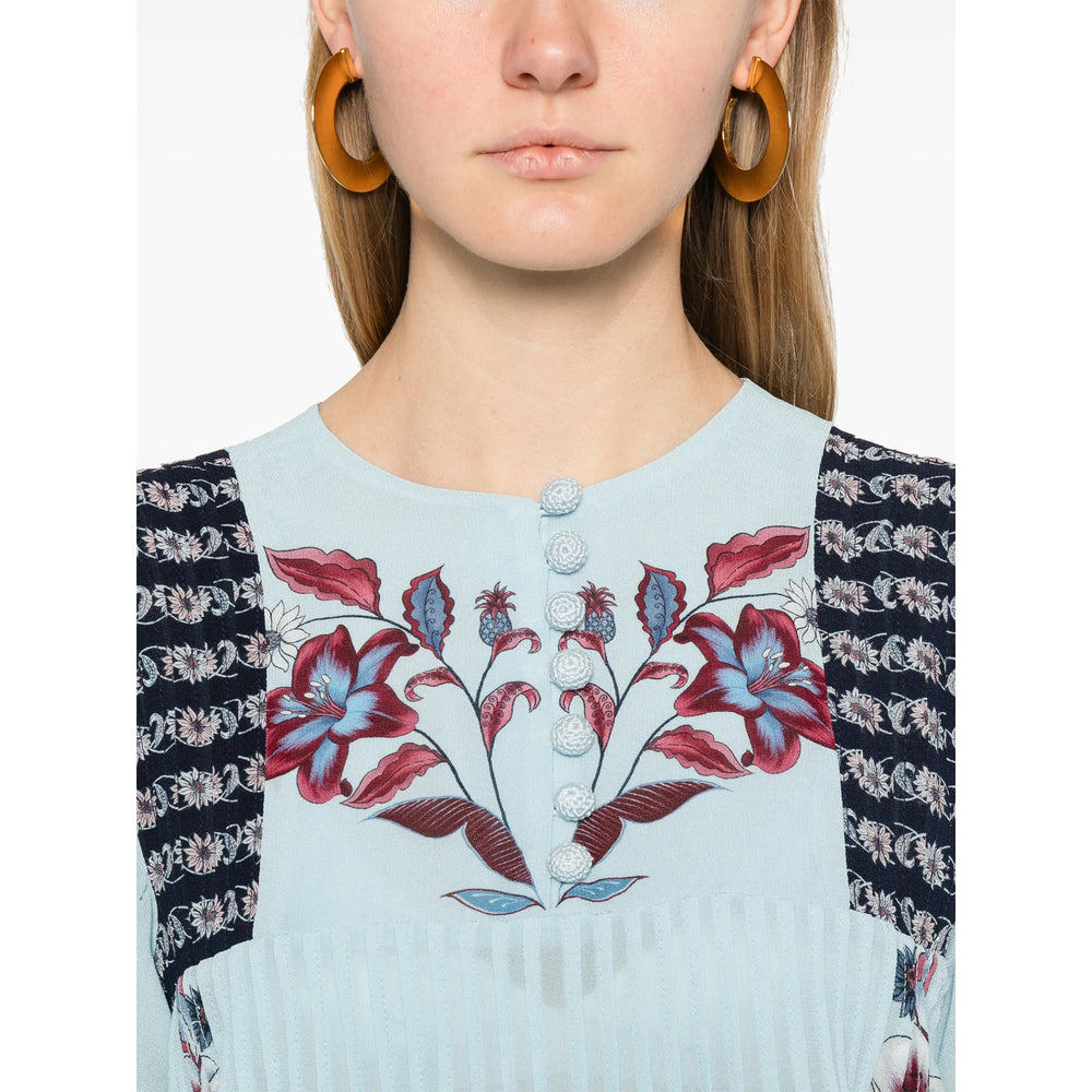 Farm Rio Shirts - Blue, Black | bb9be0c6ff9eaf28b925b74e5fe6017dc44bc1b1