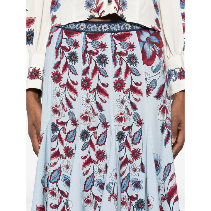 Farm Rio Skirts - Blue, Red | 7377c1749c34da2b4360b8858bfbbc6b531a806d