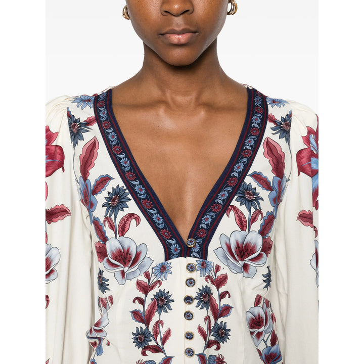 Farm Rio Shirts - White | 9d3c564de0ce12afd3484bd3671830519c917270