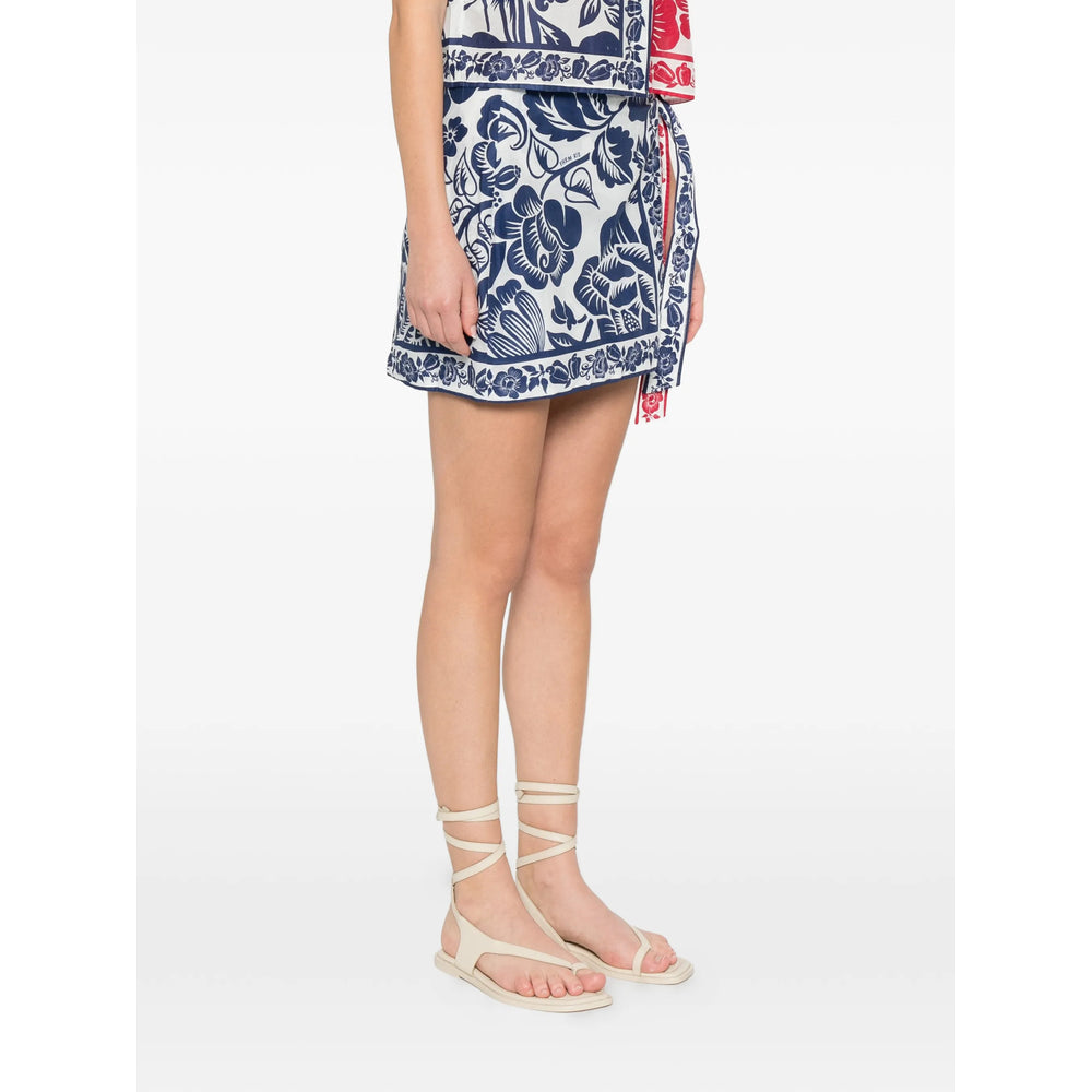 Farm Rio Skirts - Blue, Red | 179a29d669d726bb73998318f6b1cbd19cc85405