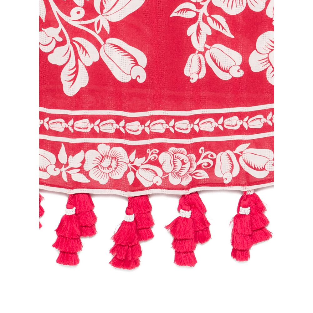 Farm Rio Beachwear - Red, White | 3f6c87588698103f260efe94d6c32cc50aee6a1a