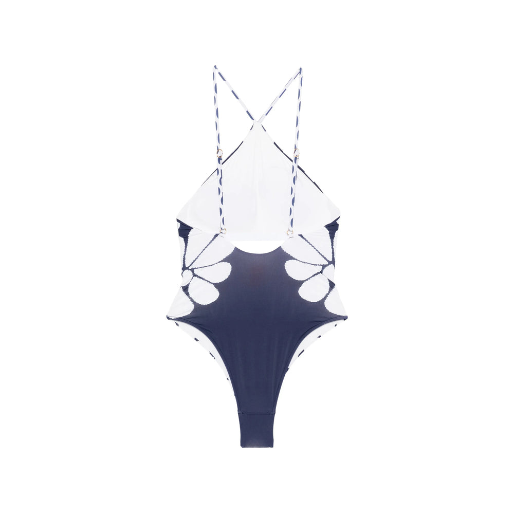 Farm Rio Beachwear - Blue, White | c5d9742acc4f99953d07a2a626d508130bbca899