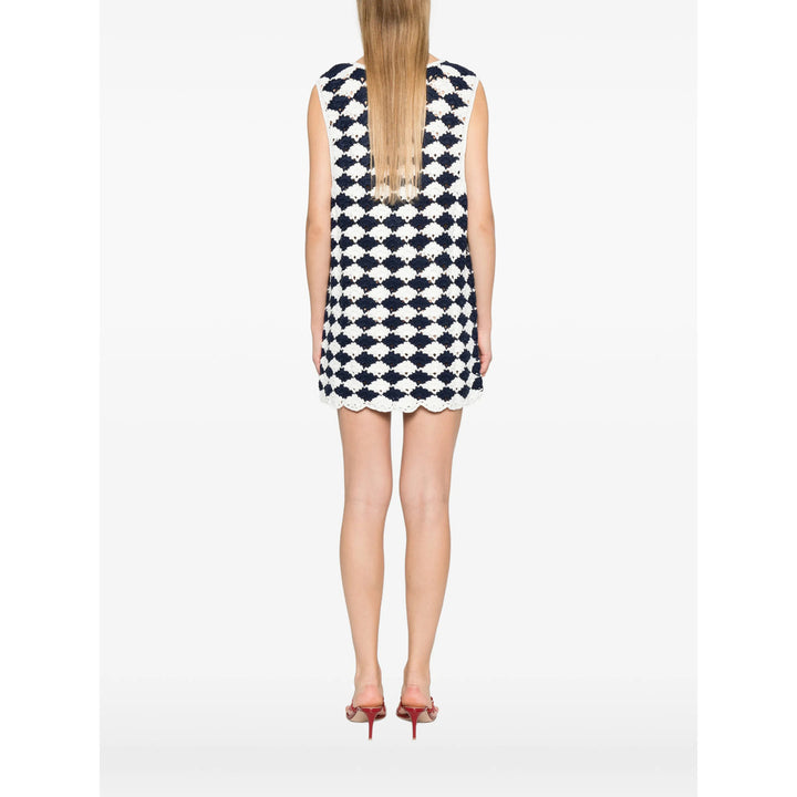 Farm Rio Tops - Blue, White | 0503a1cd8fb17672c248649a23d33ac7eb5d3475