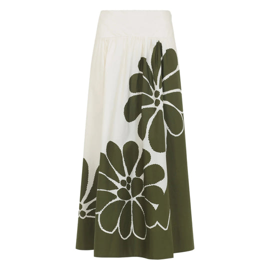 Skirts White, Green