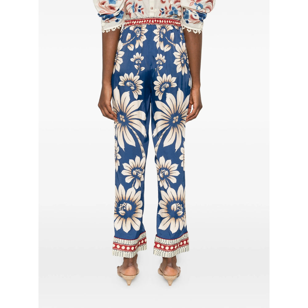 Farm Rio Pants - Blue, Neutral | 2c1fce7d4d04369d475f620db960902b48cad815