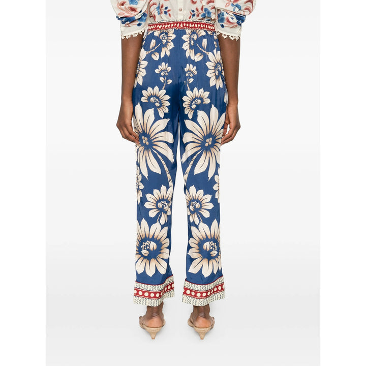 Farm Rio Pants - Blue, Neutral | 2c1fce7d4d04369d475f620db960902b48cad815